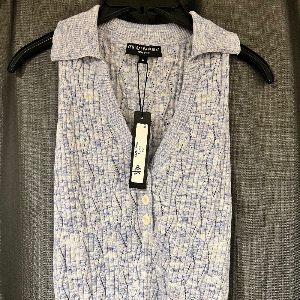 Blue Office Blouse (S)